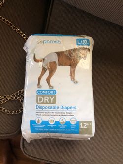 L/XL dog diapers