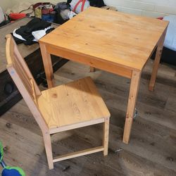 Small Kitchen Table With Chair