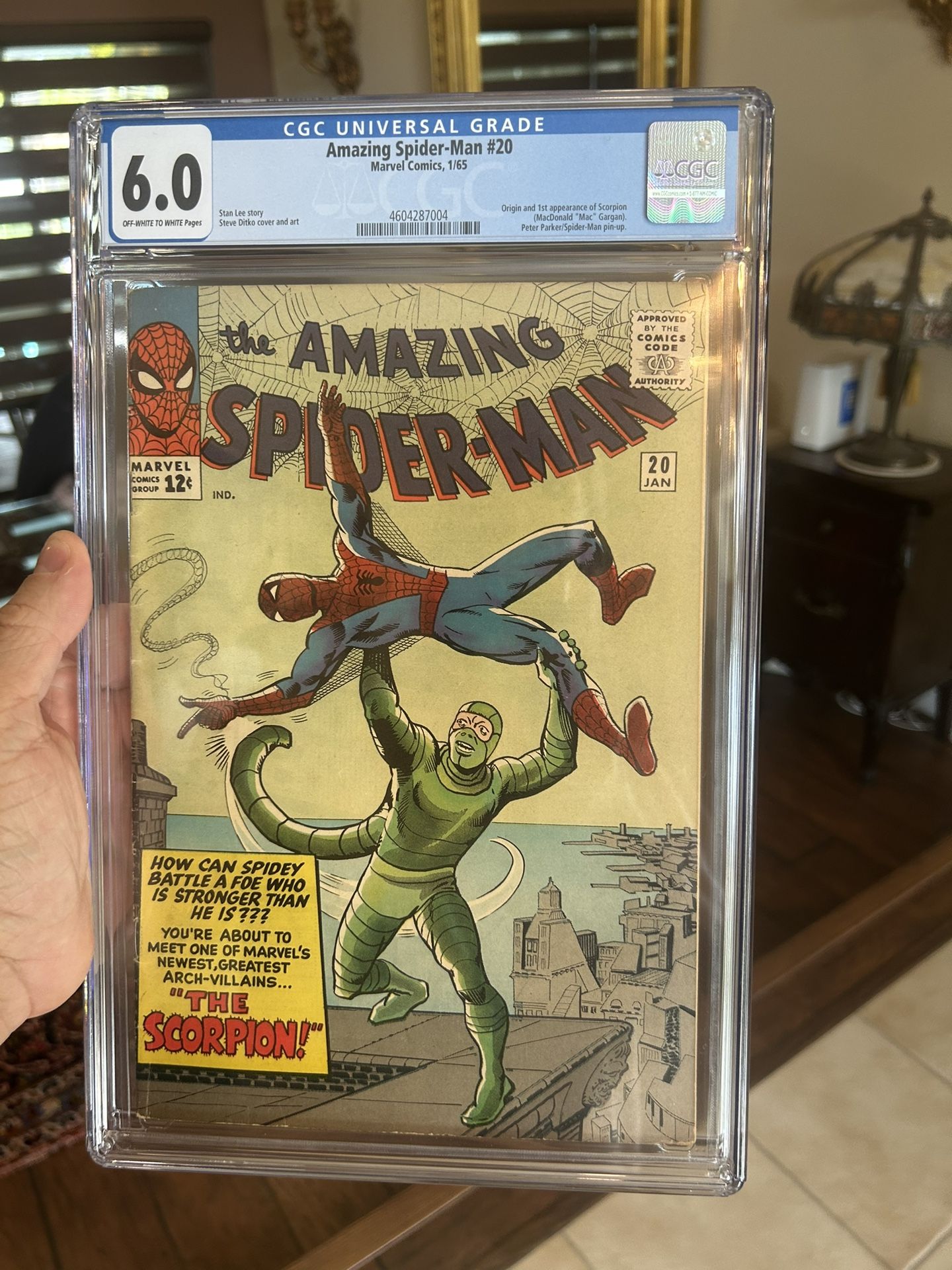 Amazing Spider-Man Comic Book #20 1stScorpion!