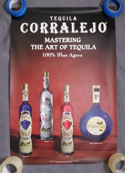CORRALEJO Tequila Large Poster - Unused/Unpinned - NEW