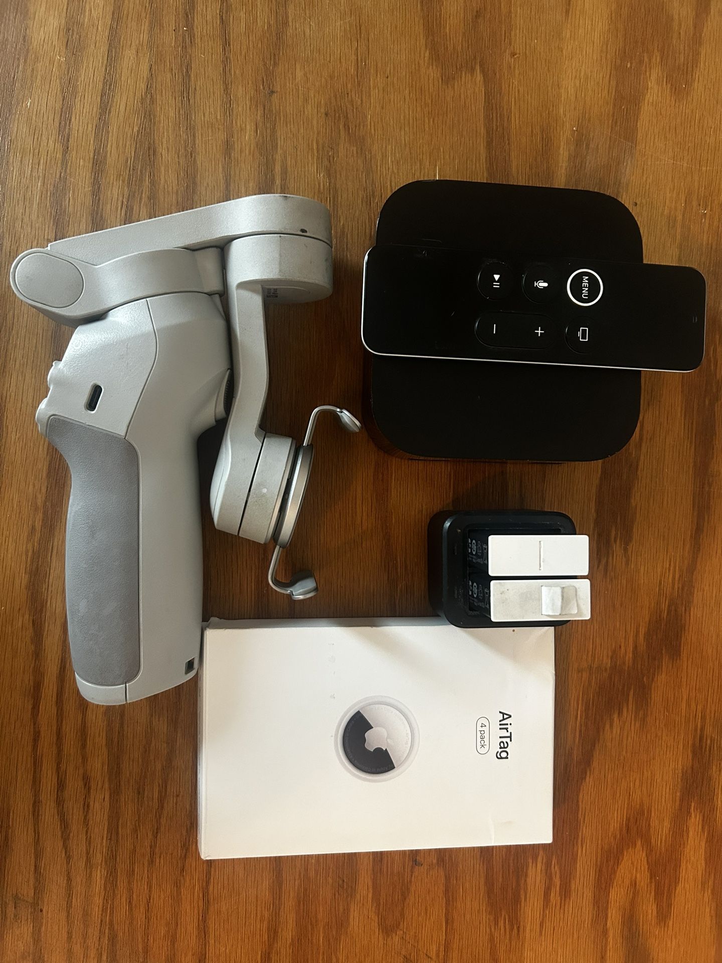 Dji Osmo, GoPro Battery’s, AirTags, Apple TV