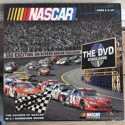 NASCAR DvD Board Game COMPLETE just $7 xox 