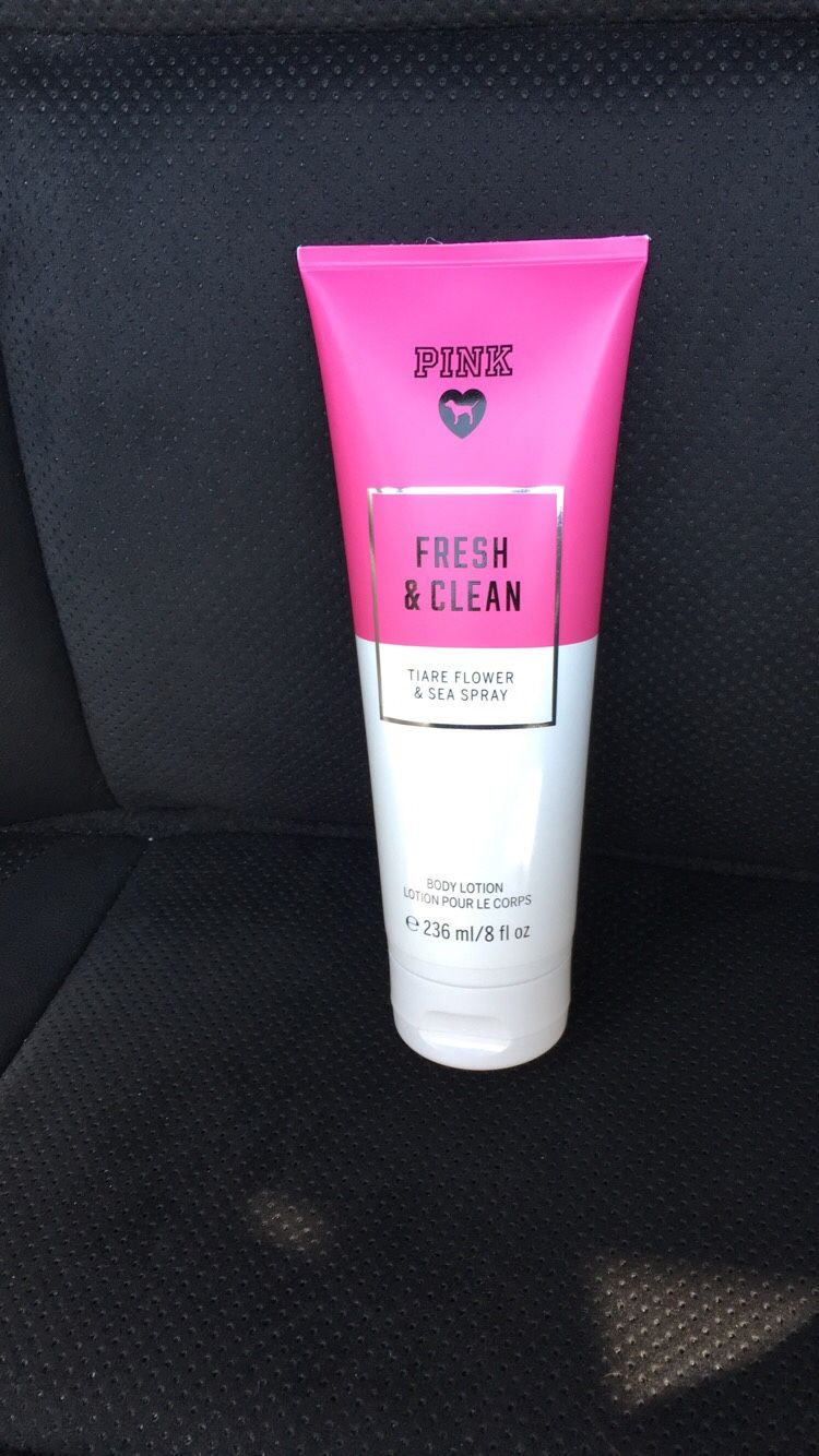 Pink fresh and clean body lotion new arrivals