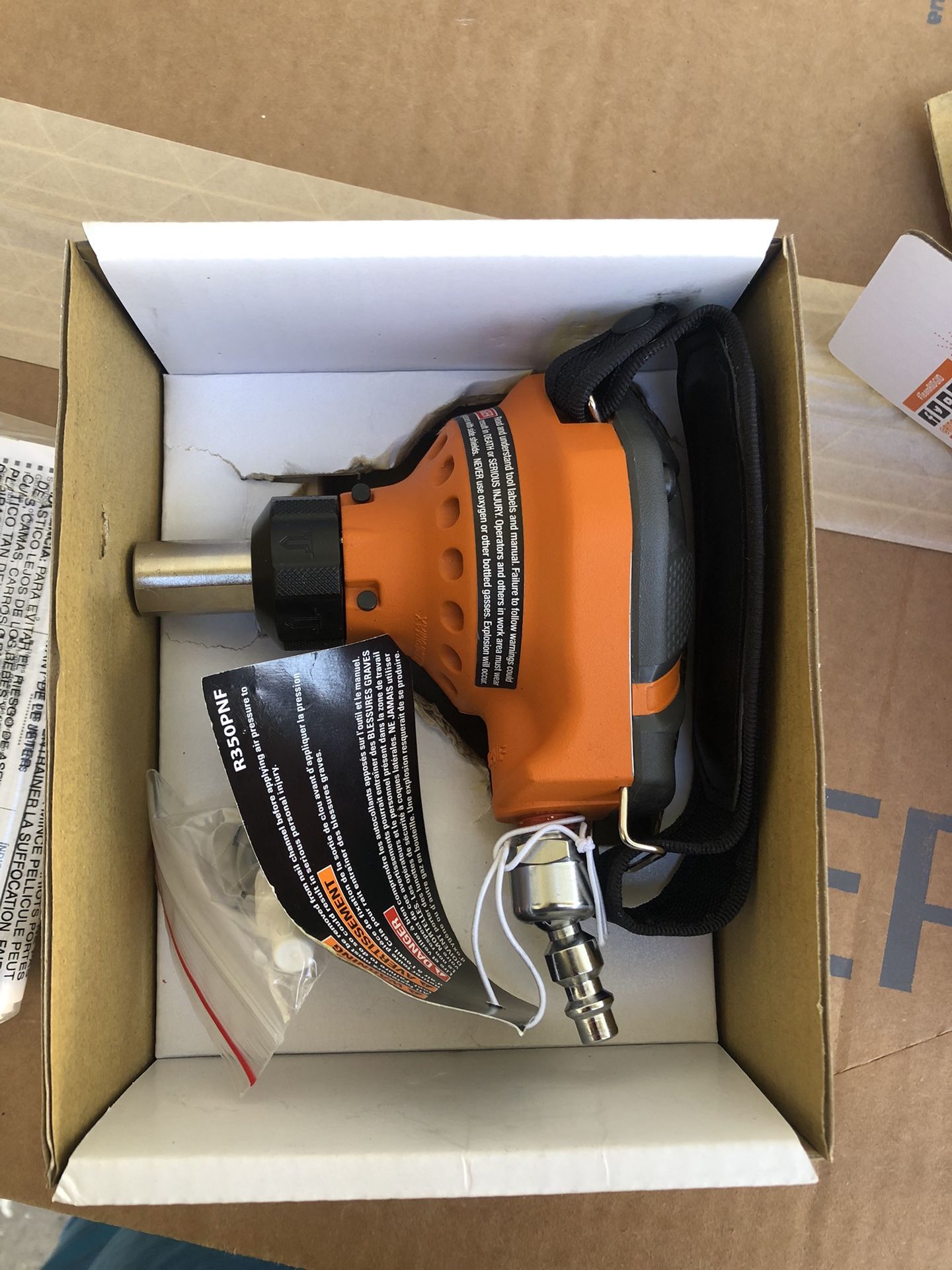 Rigid Palm Nailer Gun