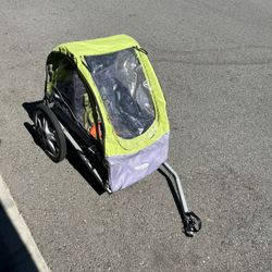 InStep Trailer Bicycle GREEN/GRAY Child Trailer