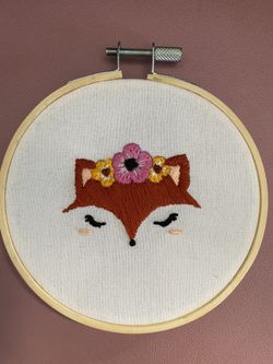 Foxy Lady Embroidery 