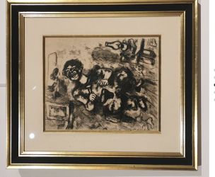 Chagal Etching