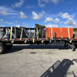 42”x8’ Uprights Brand New Teardrop Pallet Racks 