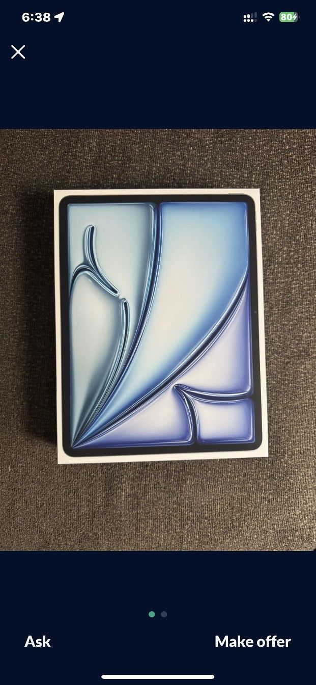iPad Air 13 Inch M3 128GB Wi-Fi/Cellular 2025