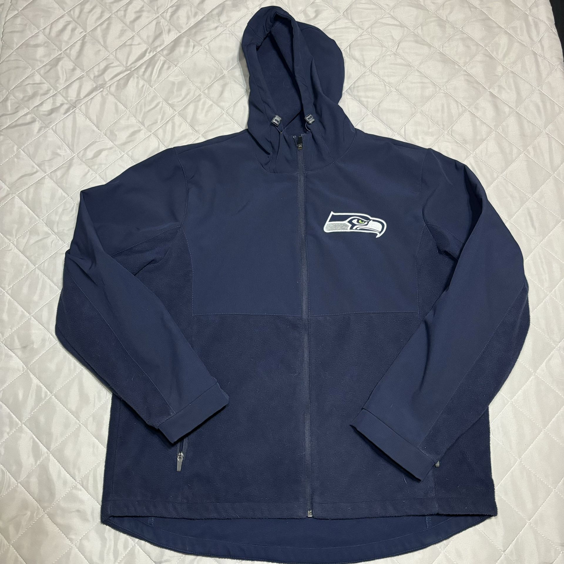 Seattle Seahawks Jacket mens full zip NFL G III Apparel Group Size XL