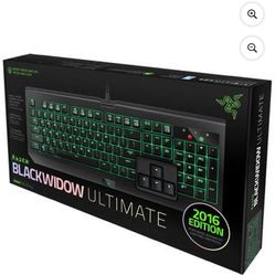 2016 Black Widow Gaming Keyboard 
