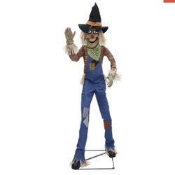 8ft Animated Talking Scarecrow