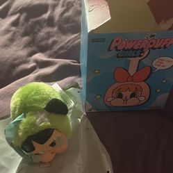 New authentic crybaby power puff keychain from popmart