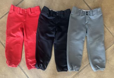 3 Youth medium Mizuno Performance Softball Pants