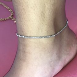 Sterling Silver Anklet