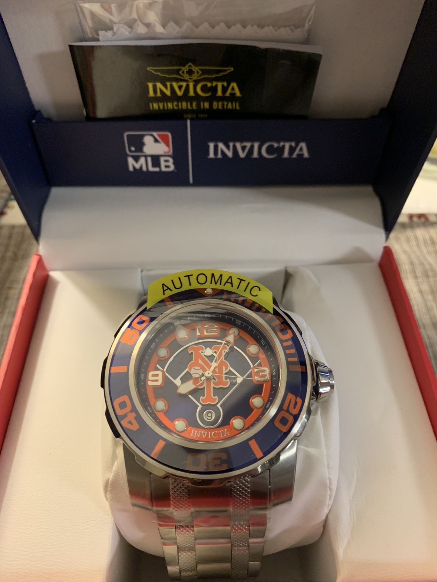 Invicta New York Mets Automatic Watch