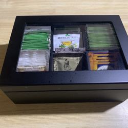 New Wooden Tea Chest- Tea  Organizers 