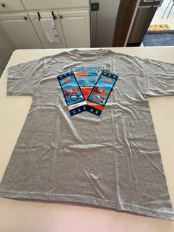 NEW Official NFL Super Bowl XLI 2007 Colts vs Bears “For One” T-Shirt XL VF Imagewear New Old Stock