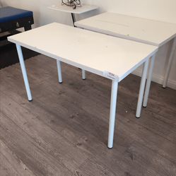 White ikea tables