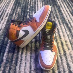 Air Jordan 1 Mid SE FV3619-106 Flight Vintage Mens Size 14