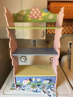 Fantasy Fields Kids 3-Tier Bookcase for Bedroom, Playroom Storage Organizer for Toys, Books, Nursery & 