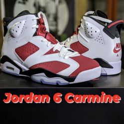 Jordan 6 VI Carmine Retro Air 