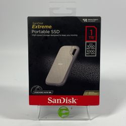 New SanDisk Portable Extreme Portable SSD 1TB USB-C 