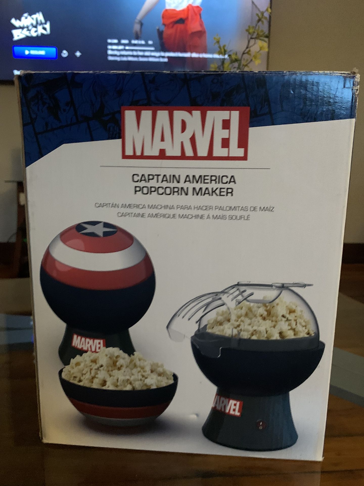 Captain America Popcorn Maker