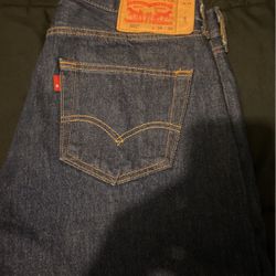 levi 501 blue size 34/30