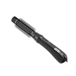 JINRI 3-in-1 Volumizing Hot Air Brush for Straightening, Curling & Styling - Salon Ionic Ceramic Straightener & Curl Hair Brush for Wet & Dry Hair