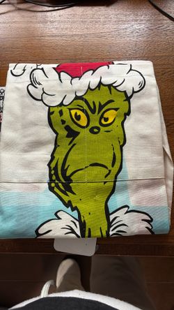 Grinch apron 