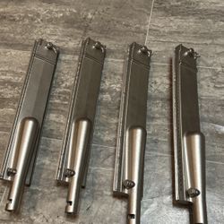 4-Pack 14” Burner Replacement Silver