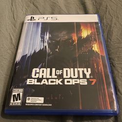 Call of Duty Black Ops 7 PS5 game