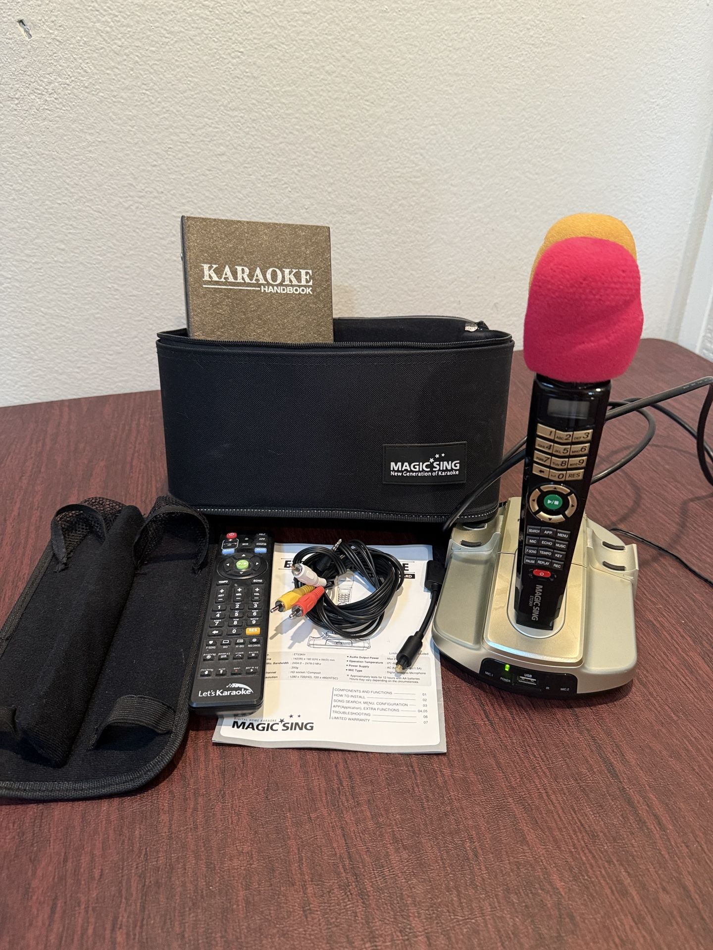 Magic Sing karaoke machine, specifically an "All-in-One" model