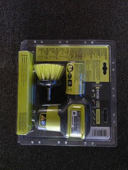 Ryobi scrubber kit