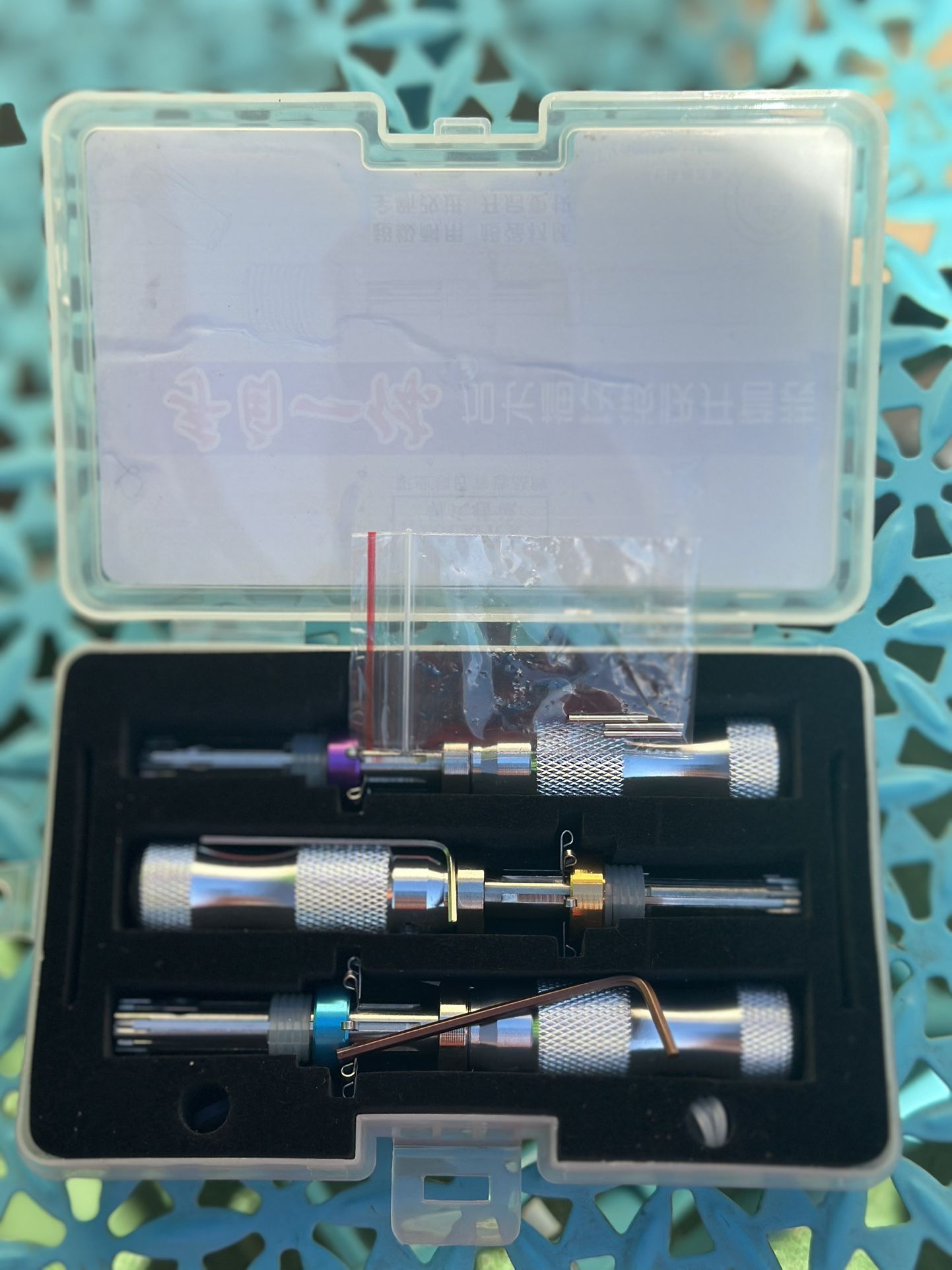 HUK Lock Pick Tool Set – Tubular Lock Pick Kit