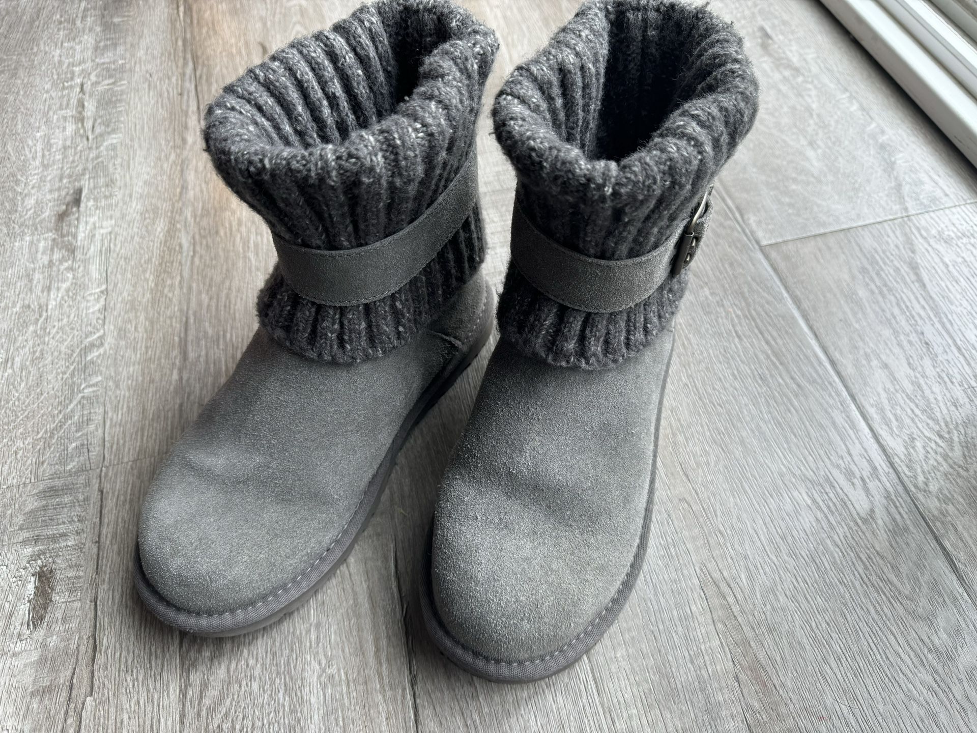 UGG Grey Boots - Size 6