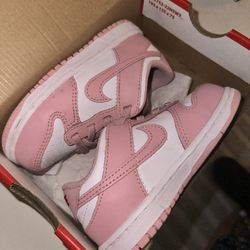 Rose Pink Nike Dunks Toddler 8C