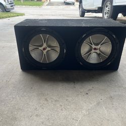 Duel Kicker CVR12 12" Subwoofer With Box
