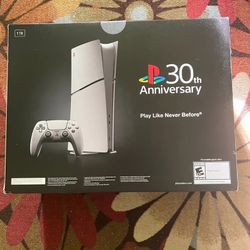 PlayStation 5 Slim Digital Console 30th Anniversary Limited Edition Inhand