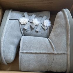 Kids Grey Boots Koolabura By Ugg