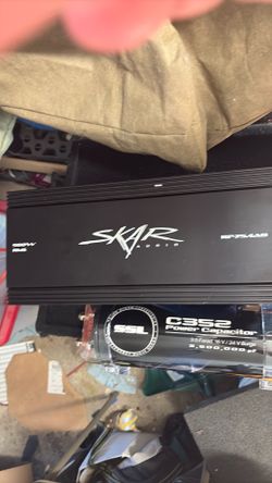 Skar Audio Dual 12” Subwoofer System + 2 Skar Amps + 3.5 Farad Capacitor