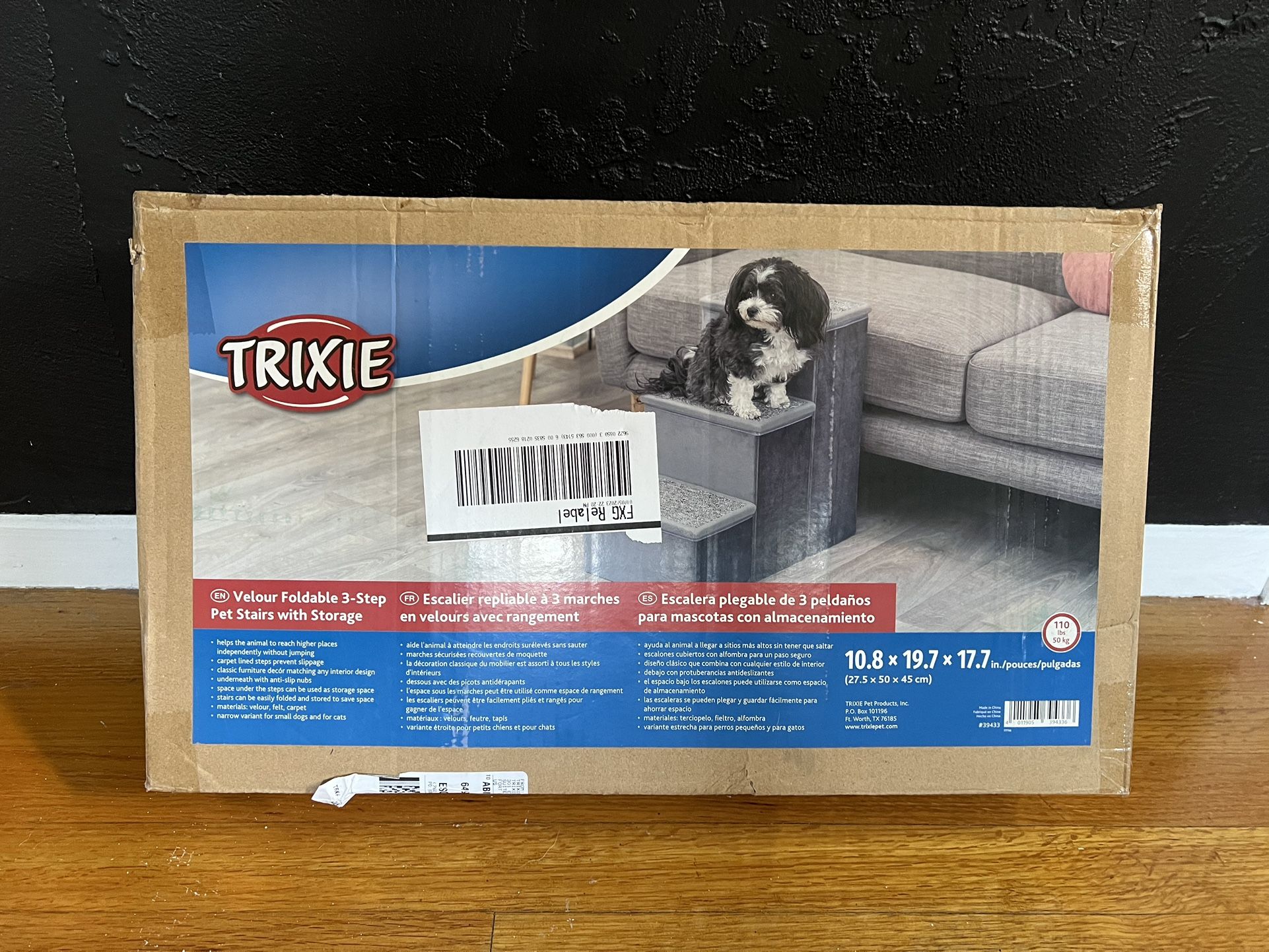 Dog Stairs with Storage