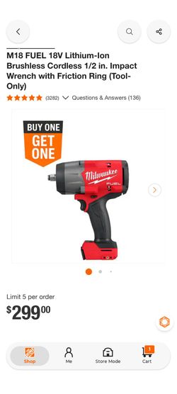 Milwaukee impact wrench