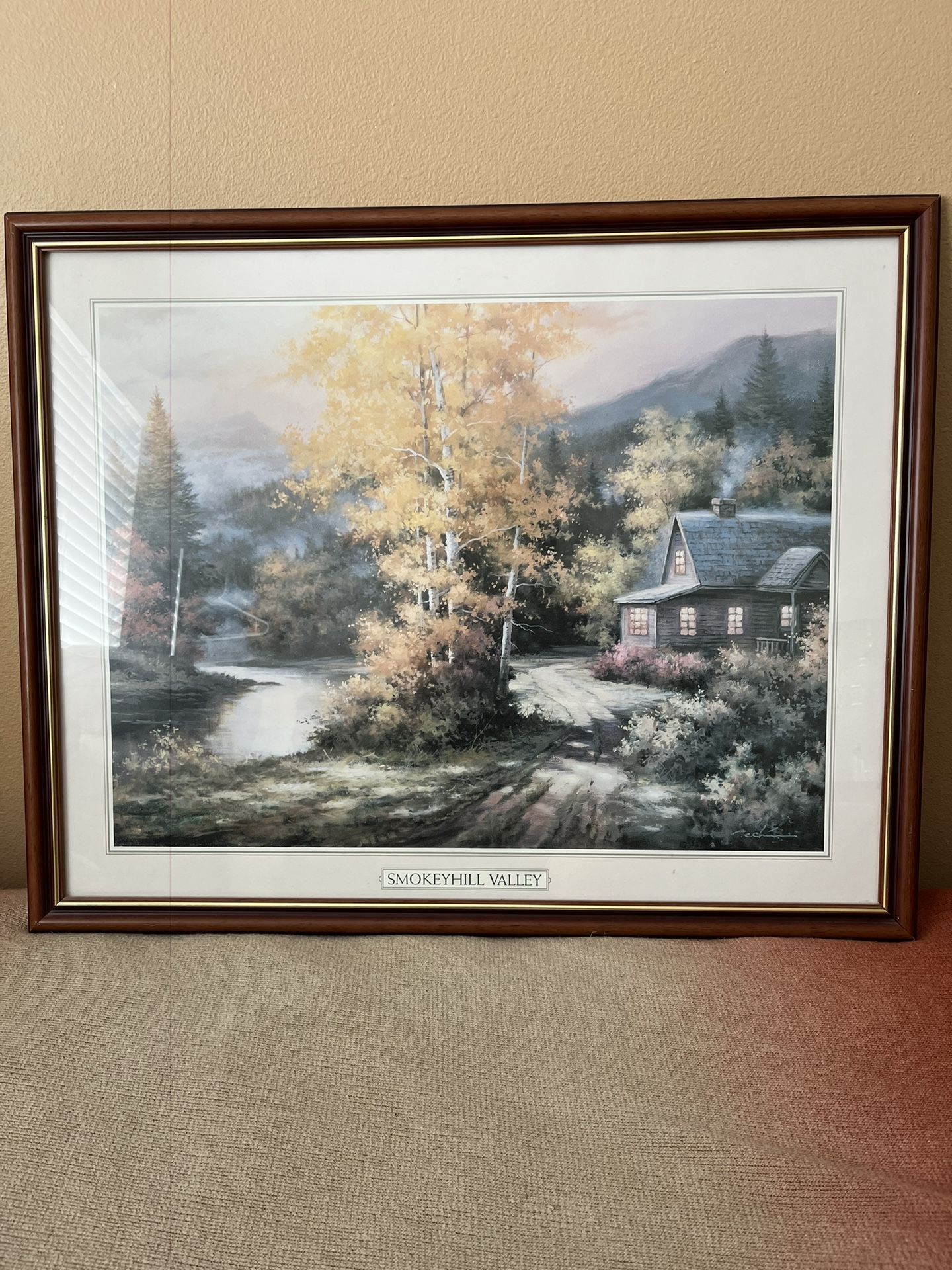 Smokeyhill Valley - 24” X 30” Frame