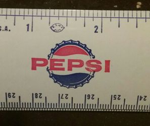 Vintage Metal Pepsi Ruler