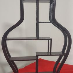 Miniature Chinese Furniture – Vase Shaped Shelf 12" Tall x 9" Wide.
