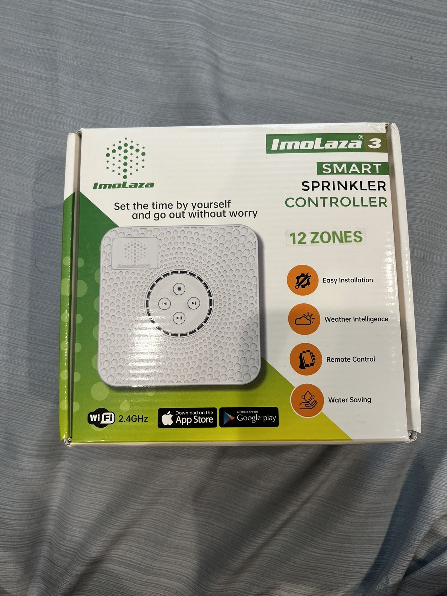 Smart Sprinkler Controller Evapotranspiration Master: 12 Zones