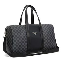702 plaid handbag one-shoulder travel bag men’s and women’s large-capacity business trip travel trend fitness bag