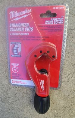 Milwaukee 1" Constant Swing Copper Tubing Cutter (model 48-22-4259)